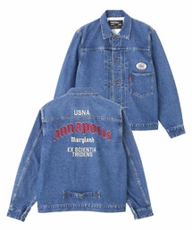 デニムジャケット gジャン DENIM JACKET ”ANNAPOLIS” / デニムジャケット ”アナポリス” / AVIREX / アヴィレック｜ZOZOTOWN Yahoo!店