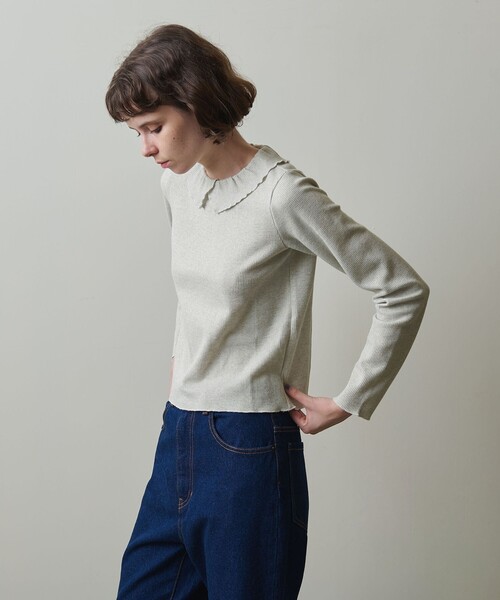 STEVEN ALAN tシャツ 「Steven Alan」ラッフル カラー プル