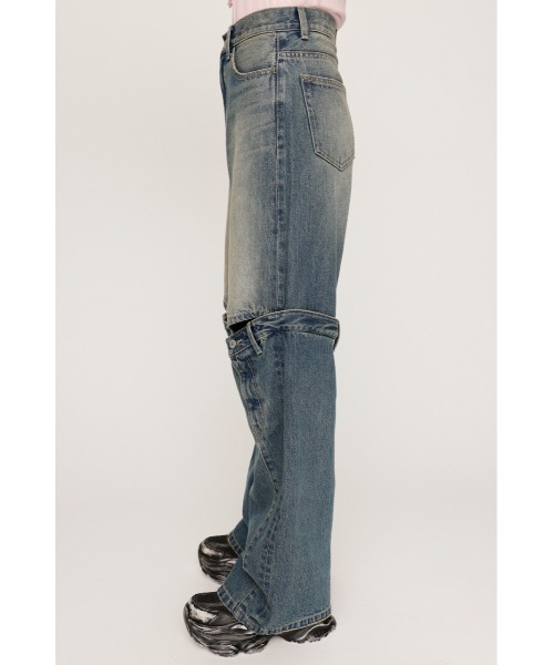 SLY ジーンズ デニム デニムパンツ J/W KNEE DENIM PT ジャスト