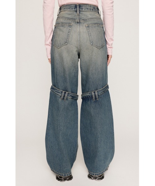 SLY J／W KNEE DENIM パンツ 0 SLY | J／W KNEE DENIM パンツ (ストレート ) |SHEL'TTER WEBSTORE
