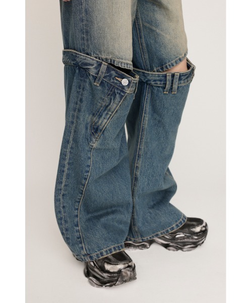 パンツ SLY J/W KNEE DENIM PT-E SLY | J／W KNEE DENIM PT-E (ストレート ) |SHEL'TTER WEBSTORE