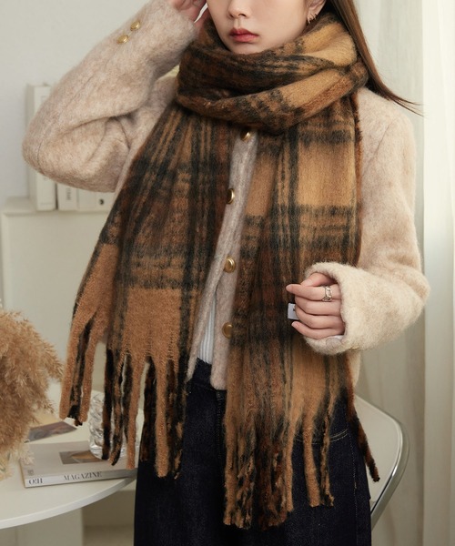 MAISON DE THERESE（メゾン ド テレーズ） マフラー ストール 温か