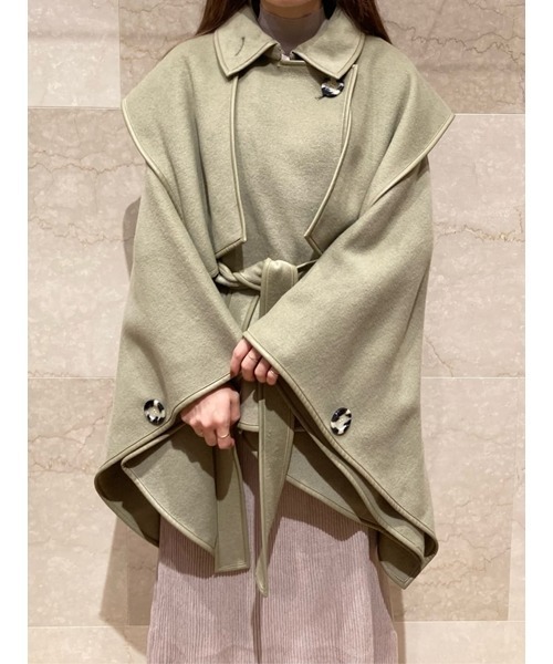 SNIDEL（スナイデル） ポンチョ ONE SIZE ベージュ レディース