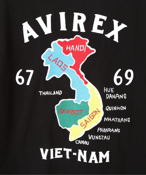 AVIREX（アヴィレックス） tシャツ 「WEB＆DEPOT限定」VIETNAM