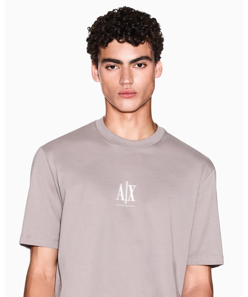 tシャツ 「A|X アルマーニ エクスチェンジ」ICON 半袖クルーネックTシャツ/REGULAR+ メンズ レディースの画像