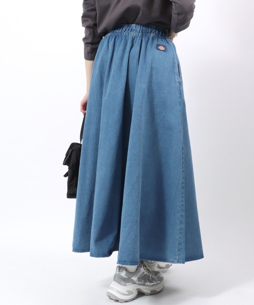 Dickies スカート Dickies（ディッキーズ）カラーツイル・デニム