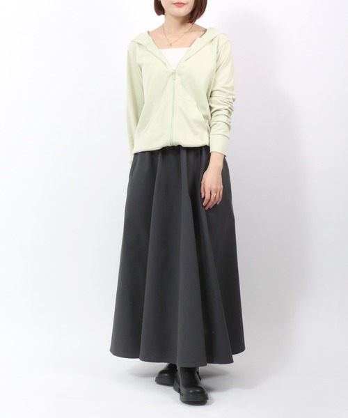 ◼︎新品タグ付◼︎k3&co. × Dickies / フレアロングスカート XS Dickies - Dickies×k3&co. Flare Skirt サイズxsの通販 by yu