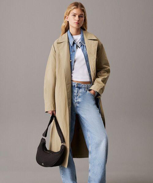 Calvin Klein ウエストポーチ ウエストバッグ スリング ナイロン