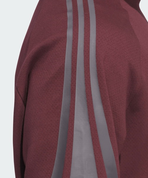 最終値下げ adidas ブラウン ニットトップス ブラウン（茶色）系 adidas(アディダス) トップス(レディース