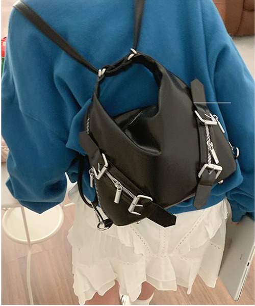 ショルダーバッグ バッグ 「M2SUQARED/エムツースクエア」3WAYフェイク