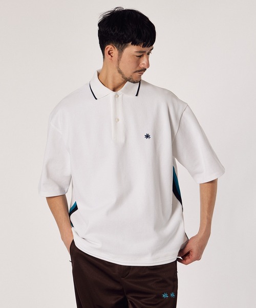 LANVIN - 新品LANVINポロシャツ LANVIN en Bleu ポロシャツ 「LANVIN ESSENTIAL」TRACY