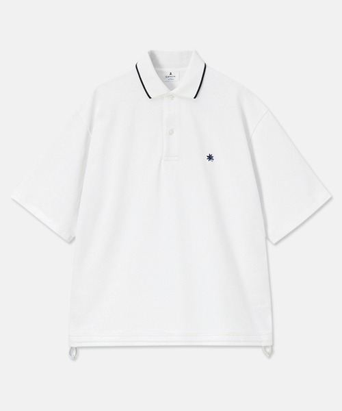 LANVIN - 新品LANVINポロシャツ LANVIN en Bleu ポロシャツ 「LANVIN ESSENTIAL」TRACY