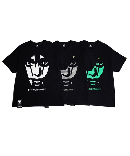 W] by VIRGOwearworks tシャツ Face logo SSPT メンズ レディース