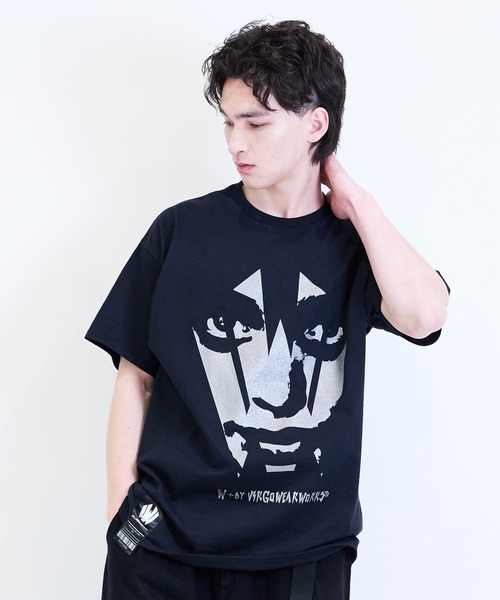 W] by VIRGOwearworks tシャツ Face logo SSPT メンズ レディース
