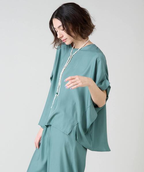Liesse ワイドシルエットシャツ ホワイト ワイドシルエットシャツ｜Liesse（リエス）｜商品詳細
