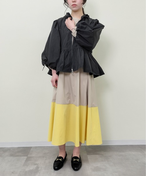Virca ワンピース バイカラーヘムワンピース : ZOZOTOWN Yahoo