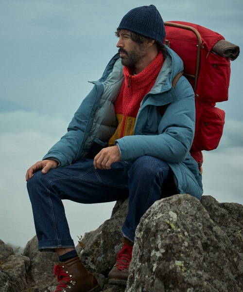 「Franklin Climbing」 ダウンジャケット X-LARGE ベージュ メンズ_画像3