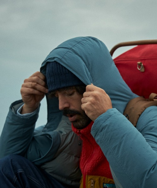 「Franklin Climbing」 ダウンジャケット X-LARGE ベージュ メンズ_画像4