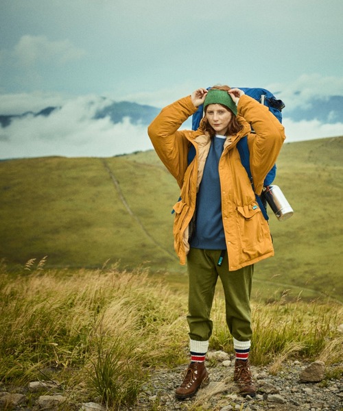 「Franklin Climbing」 ダウンジャケット X-LARGE ベージュ メンズ_画像7