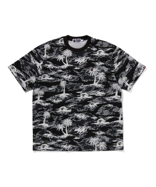 Tシャツ・カットソー A BATHING APE PALM TREE CAMO BUSY WORKS STA RELAXED FIT TEE PALM TREE CAMO BUSY WORKS STA RELAXED FIT TEE | bape.com