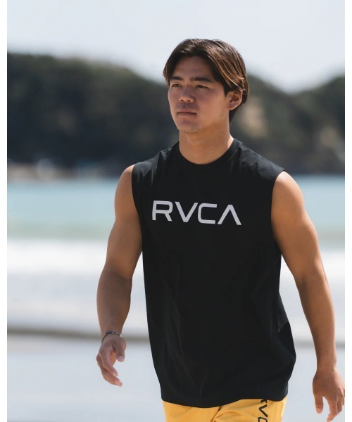 ルーカ（RVCA）（メンズ）ILL RVCA ESCAPE SFTT ノースリーブラッシュガード BF041878 RVCA ラッシュガード メンズ ILL ESCAPE SFTT サーフタンク