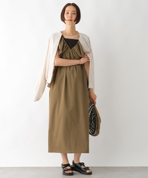 LEPSIM（レプシィム） ジャンパースカート 2WAYフリルジャンパー