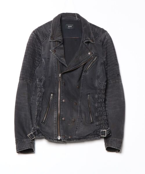 glamb デニムジャケット glamb デニムジャケット gジャン Hi Neck Denim Jacket