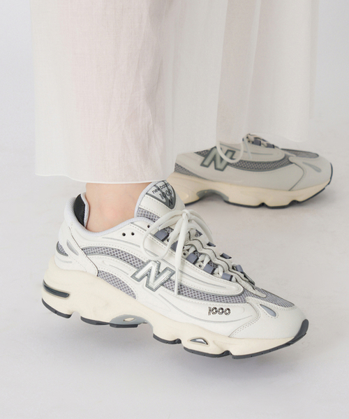 スニーカー New Balance M1000MEW New Balance M1000MEW WHITE/GRAY（ニューバランス M1000MEW