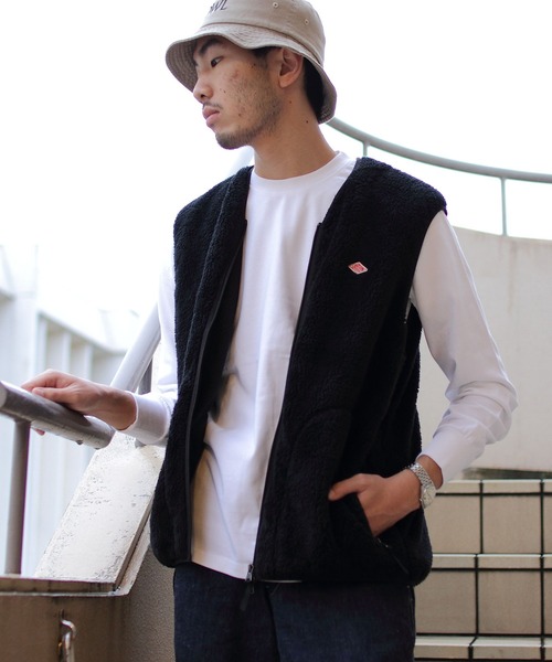 Danton（ダントン） ベスト 38 ブラック メンズ : ZOZOTOWN Yahoo!店