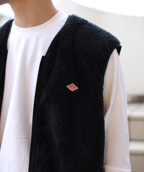 Danton（ダントン） ベスト 38 ブラック メンズ : ZOZOTOWN Yahoo!店