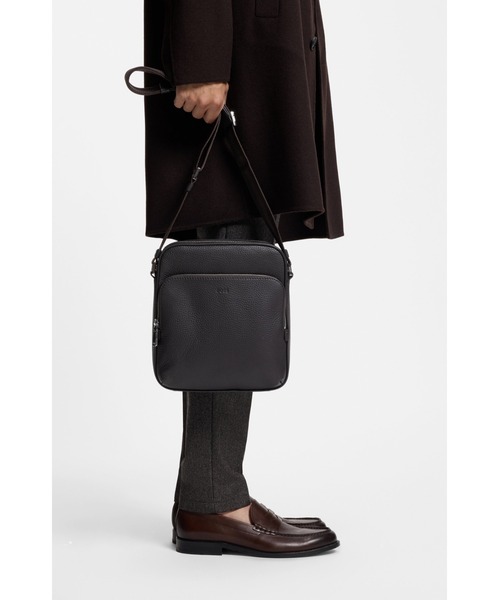 BOSS（HUGO BOSS） ショルダーバッグ レポーターバッグ イタリアン
