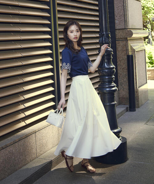 PROPORTION BODY DRESSING スカート ギャザーフレアースカート
