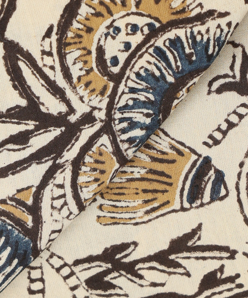 JOURNAL STANDARD relume シャツ bunai 別注 KALAMKARI プリント