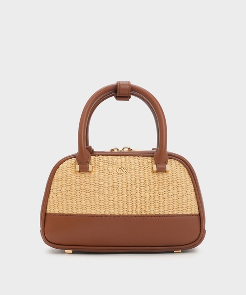 CHARLES ＆ KEITH（チャールズ&キース） ハンドバッグ ラフィア