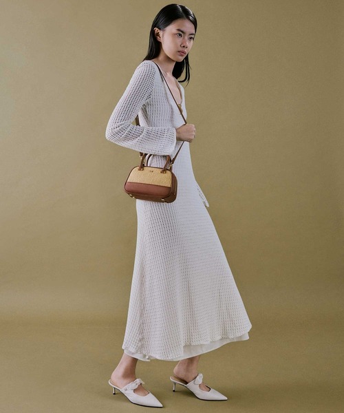CHARLES ＆ KEITH（チャールズ&キース） ハンドバッグ ラフィア