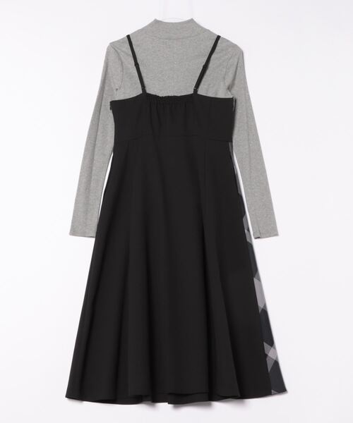 美品　ブルーレーベルクレストブリッジ　キャミワンピース　ブラック　サイズ36 S 美品 ブルーレーベルクレストブリッジ キャミワンピース