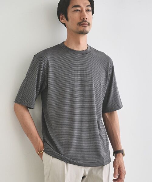 TAKEO KIKUCHI（タケオキクチ） tシャツ 「THE FLAGSHIP」メリノウール
