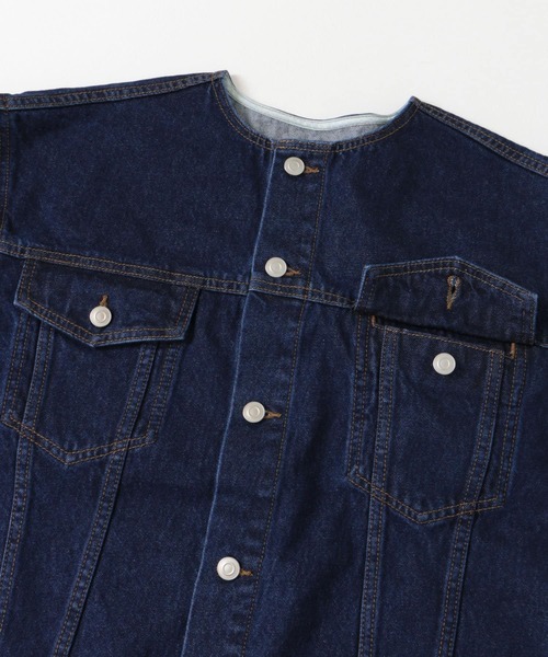 [FORK&SPOON] Denim жакет 1 one woshu женский 