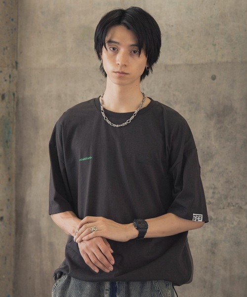 inhabitant（インハビタント） tシャツ 「INHABITANT」ビッグ