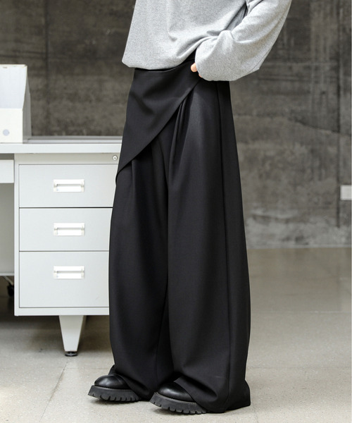 NEOS（KOKUYO） ワイドパンツ スラックス 「neos」ルーズシルエット