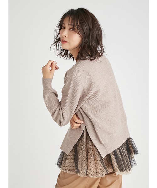 FRAY I.D（フレイ・アイディー） ニットカーディガン FREE グレー