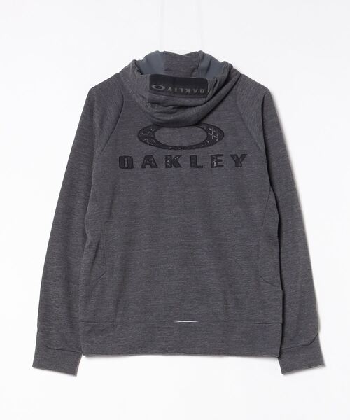 オークリー ジップアップ パーカー チャコールグレー XLサイズ OAKLEY 「OAKLEY」 ジップアップパーカー M グレー メンズ