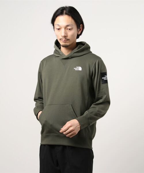 THE NORTH FACE フリース スウェットパーカー　グレーM 美品 THE NORTH FACE 「THE FACE」 プルオーバーパーカー M グレー