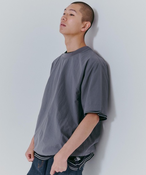 【国内買付】C.E FLAT PRE COG T Tシャツ ロゴ クルーネック メンズ ポケット付きワンポイントTシャツ【TEMP-C】 通販 [1602