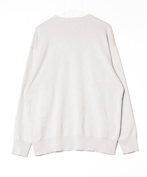 「green label relaxing」 長袖ニット X-LARGE ライトグレー メンズ