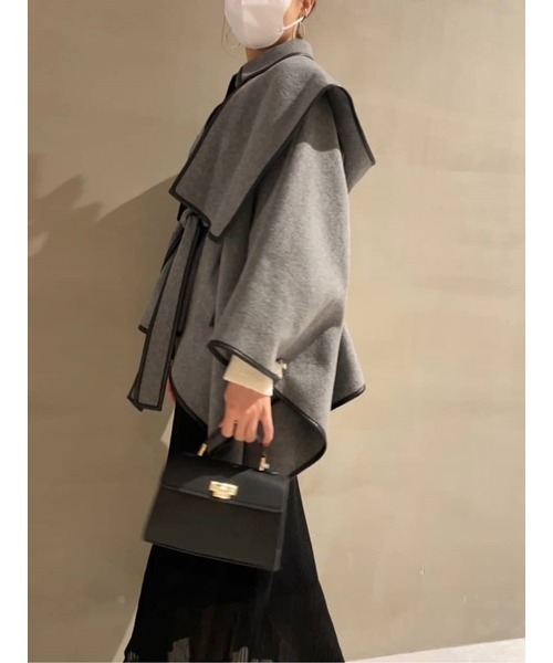 SNIDEL（スナイデル） ポンチョ FREE グレー レディース : ZOZOTOWN