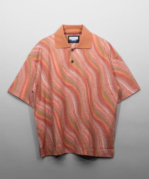 MAISON SPECIAL 「MAISON SPECIAL」 半袖ポロシャツ 1 ブラック メンズ