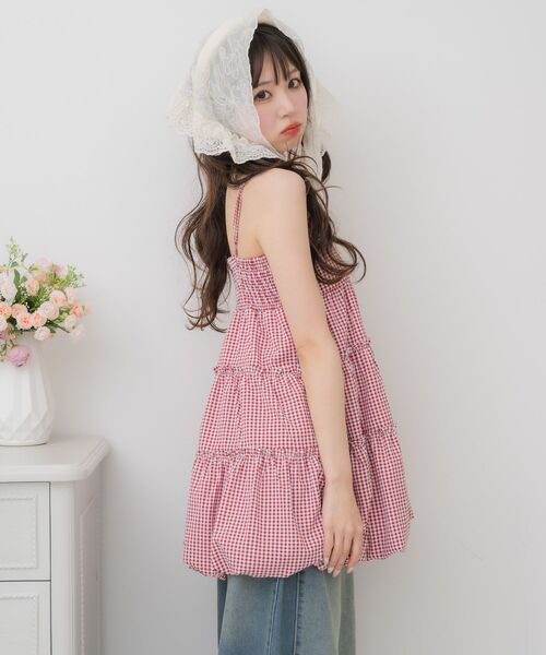 【シャインマスカット様】25商品新品　バルーンミニワンピースcherry Emsexcite（エムズエキサイト） ワンピース バルーンミニキャミOP