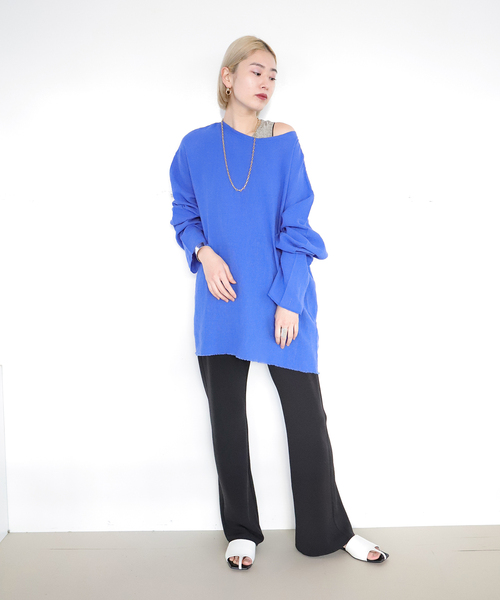 CITYSHOP 「CITYSHOP」 長袖チュニック FREE ブルー レディース