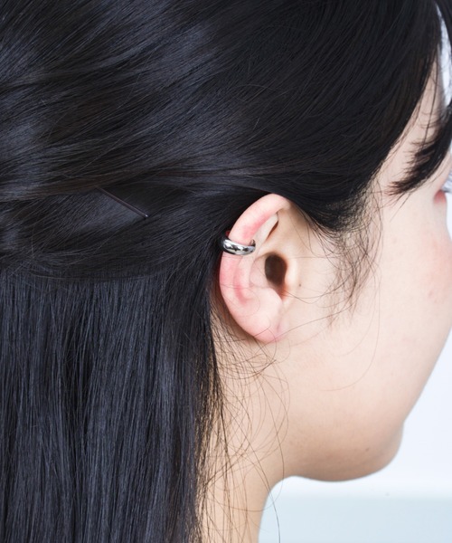正規品新品☆Tom Wood☆Ear Cuff イヤーカフ Thick シルバー TOMWOOD - 【片耳用】イヤ カフ シック イヤーカフ / EAR CUFF